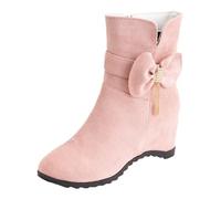 CuteFlats Stivaletti comodi con tacco da donna, Colore: rosa., 37 EU