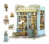 Cutefun Book Nook Kit - Case delle bambole con Luci LED per Adulti, Modello Creativo Casa delle Bambole - Set Decorativo per Scaffali con Inserti, Appassionati di e Collezionisti