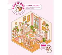 Cute'n'cozy Sticker Therapy: Make Your Own Adorable 3d Room Sets: over 500 Stickers!
