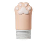 Cuteness Cats Paw Shaped Silicone Lotion Dispenser Bottiglia Portatile Da Viaggio Per Cosmetici Borsa Da Palestra Essenziale Tema Animale Gatti A Forma di Contenitore Cosmetico Per