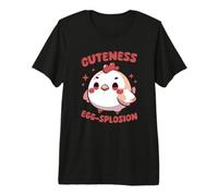 Cuteness Egg-Splosion Kawaii Pollo Pulcino Maglietta Premium