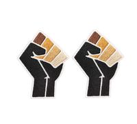 CutePatch Kamala Harris BLM Together We Rise Embroidered Iron on Patches