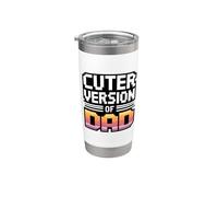 Cuter Version Of Dad Bicchiere termico in acciaio inox doppia parete