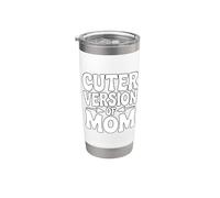 Cuter Version Of Mom Bicchiere termico in acciaio inox doppia parete