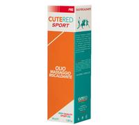 Cutered Olio da Massaggio Riscaldante Cutered Sport, 100ml