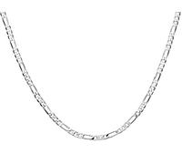 Cutesmile Collana in argento Sterling 925 con maglie ro da 2 mm, in argento Sterling 925, 40,6 cm - 61 cm, per uomini e donne (45,7 cm)
