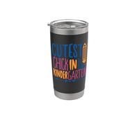Cutest Chick In Kindergarten Funny Back To School For Kids Bicchiere termico in acciaio inox doppia parete