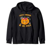 Cutest Pumpkin in The Patch Divertente Halloween Costume Bambini Felpa con Cappuccio
