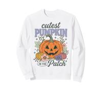 Cutest Pumpkin in The Patch Halloween Fall Autumn Felpa