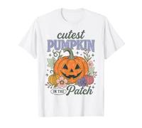Cutest Pumpkin in The Patch Halloween Fall Autumn Maglietta