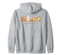 Cutest Pumpkin Patch Pomerania Cani Autunno Felpa con Cappuccio