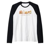 Cutest Pumpkin Patch Pomerania Cani Autunno Maglia con Maniche Raglan