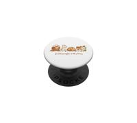 Cutest Pumpkin Patch Pomerania Cani Autunno PopSockets PopGrip Adesivo