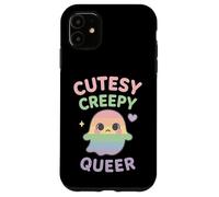 Cutesy Creepy Queer Spooky Carino Energia Audace Orgoglio Vibe Custodia per iPhone 11