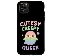 Cutesy Creepy Queer Spooky Carino Energia Audace Orgoglio Vibe Custodia per iPhone 11 Pro Max