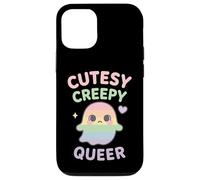 Cutesy Creepy Queer Spooky Carino Energia Audace Orgoglio Vibe Custodia per iPhone 12/12 Pro