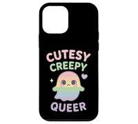 Cutesy Creepy Queer Spooky Carino Energia Audace Orgoglio Vibe Custodia per iPhone 12 mini