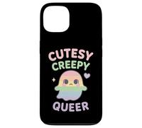 Cutesy Creepy Queer Spooky Carino Energia Audace Orgoglio Vibe Custodia per iPhone 13