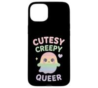 Cutesy Creepy Queer Spooky Carino Energia Audace Orgoglio Vibe Custodia per iPhone 15 Plus