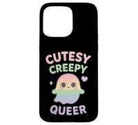 Cutesy Creepy Queer Spooky Carino Energia Audace Orgoglio Vibe Custodia per iPhone 15 Pro Max