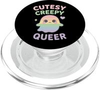 Cutesy Creepy Queer Spooky Carino Energia Audace Orgoglio Vibe PopSockets PopGrip per MagSafe
