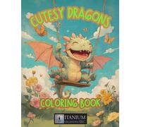 Cutesy Dragons Coloring Book