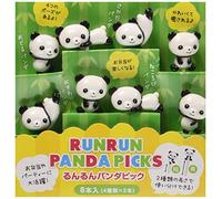 CuteZCute Bento 3D - Set di 8 plettri per alimenti, motivo: panda