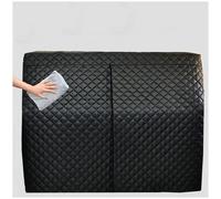 Cutfouwe Copertura Verticale del Pianoforte, Copertura Completa del Pianoforte, Nylon Nero Trapuntato addensa la Decorazione degli Accessori per Pianoforte Resistente all'Acqua (Nero),153x33x120cm