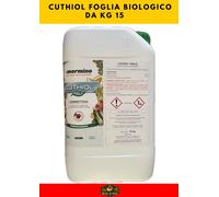 Cuthiol Foglia 15 kg - Rame e Zolfo Liquido Mormino Ammesso in Agricoltura Bio