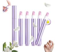 Cuticle Oil Pusher Pen for Nails, LarsonTipsyCuticle Pen, Nail Buffer Pen with Cuticle Oil, Ultimate Cuticle Pusher PenS for Perfect Nail at Home, Hydrating PenS,for Dry Nails (5pcs)