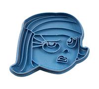 Cuticuter Asco del revés di Biscotti, Blu, 8 x 7 x 1.5 cm