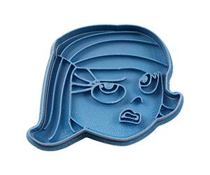 Cuticuter Asco del revés di Biscotti, Blu, 8 x 7 x 1.5 cm