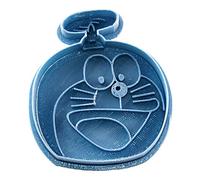 Cuticuter Doraemon - Taglierina per Biscotti, in plastica, Blu, 8 x 7 x 1,5 cm