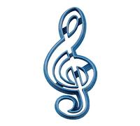 Cuticuter Forme Chiave da sole taglierina per biscotti, plastica, blu, 8 x 7 x 1,5 cm