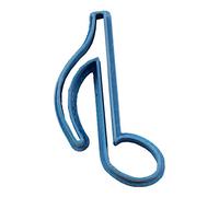 Cuticuter Forme Nota Musicale 3 stampini per Biscotti, Blu, 8 x 7 x 1.5 cm