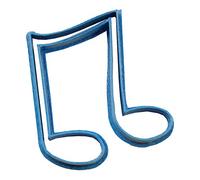 Cuticuter Forme per Biscotti Nota Musicale 1, Blu, 8 x 7 x 1.5 cm