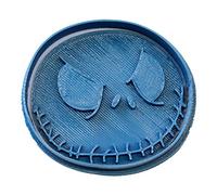 Cuticuter Halloween Jack Taglierina per biscotti, plastica, blu, 8 x 7 x 1,5 cm