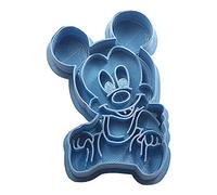 Cuticuter Mickey Bebe Disney Taglierina per Biscotti, plastica, Blu, 8 x 7 x 1,5 cm