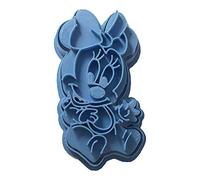 Cuticuter Minnie Bebe Disney Taglierina Biscotto, Blu, 8x7x1.5 cm