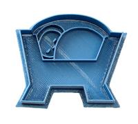 Cuticuter Natale Bambino Gesù Presepe Taglierina Biscotti Blu 8x7x1.5 cm