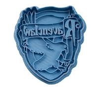 Cuticuter Ravenclaw - Stampo per biscotti, motivo: Harry Potter, colore: blu, 8 x 7 x 1,5 cm