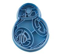 Cuticuter Star Wars BB8 Taglierina per Biscotti Blu, 8 x 7 x 1,5 cm