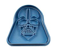 Cuticuter Star Wars Darth Vader Taglierina per Biscotti Blu, 8 x 7 x 1,5 cm