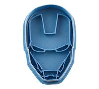Cuticuter Superheroes Iron Man Taglierina per Biscotti Blu, 8 x 7 x 1,5 cm
