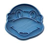 Cuticuter Tartaruga Ninja Cutter per Biscotti, plastica, Blu, 8 x 7 x 1,5 cm
