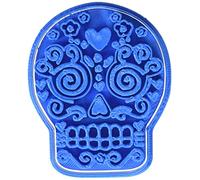 Cuticuter Halloween Calavera Mexican Cutter Biscotti, Blu, 8x7x1.5 cm
