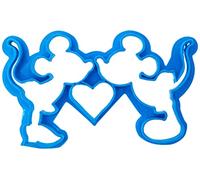 Cuticuter Topolino e Minnie per Biscotti, Blu, 8 x 7 x 1.5 cm