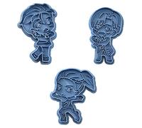 Cuticuter Yuri ON Ice Corpo Pack di Biscotti, Blu, 16 x 14 x 1.5 cm, 3 Pezzi