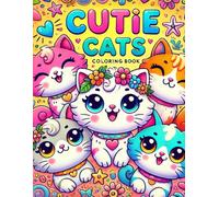 Cutie Cats: A Whimsical Cat-Themed Coloring Book for Relaxation and Fun