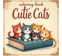 Cutie Cats Coloring Book for Adults & Teens